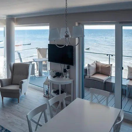 Seaside Premium Premium Z Widokiem Na Morze Sailor Appartamento Ustronie Morskie