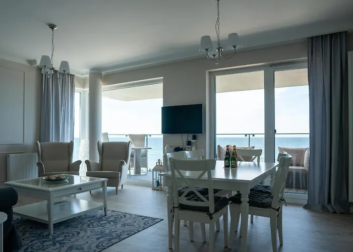 Seaside Premium Premium Z Widokiem Na Morze Sailor Apartman Ustronie Morskie